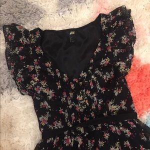 H&M floral print dress